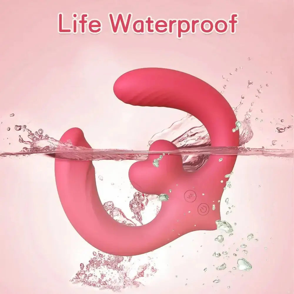 G-Spot Double-Ended Sex Toys Dildo Vibrator for Women Lesbian Couples 7 Vibration Vibrators Strapless Strap-on Adults